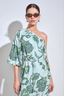 Silhouette Dress Fern Paisley