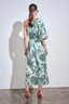Silhouette Dress Fern Paisley