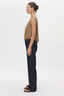 Siona Sleeveless Drape Top Taupe