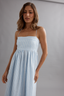 Lottie Dress Blue Stripe