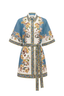 Joan Mini Dress Blue