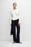 Fringe Scarf Black
