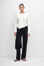 Fringe Scarf Black