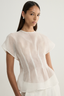 Monroe Top White