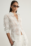 Onyx Shirt White Check