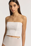 V&W Foundation Long Bandeau White