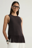 Miles Knit Top Chocolate
