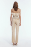 Clarice Knit Bustier Top Champagne Gold