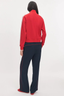 Kathryn Pant Side Stripe Navy