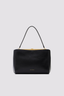 Small Anine Avenue Bag Grained Leather Black