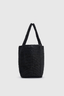 Valencia Straw Tote Black