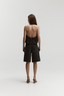 Puff Halter Top Black