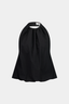 Puff Halter Top Black
