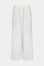 Gathered Voile Trouser Ivory