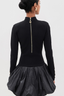 Elodi Knit Mini Dress Black