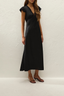 Mina Midi Dress Black