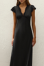 Mina Midi Dress Black