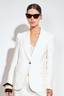 Crest Jacket Alabaster