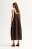 Carlo Maxi Dress Chocolate