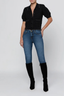 Novalie Waffle Stitch Cardigan Black Lurex