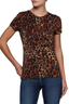 Ressi Fitted Tee Javan Leopard