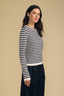 Roxy Sweater Navy Stripe