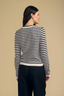 Roxy Sweater Navy Stripe