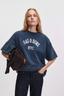 Alex University Tee Navy