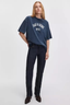 Alex University Tee Navy