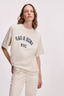 Alex University Tee Ecru