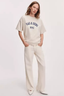 Alex University Tee Ecru