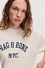 Alex University Tee Ecru