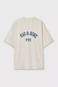 Alex University Tee Ecru