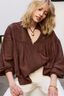 Dahlia Blouse Marron