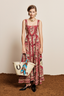 Kenny Midi Dress Red
