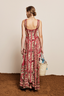 Kenny Midi Dress Red