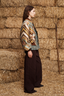 La Rosa Jacquard Bomber Jacket Multi