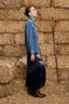 Jessie Denim Applique Shirt Blue