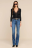 Eluna Lace Detail Cardigan Black