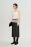 Cashmere Silk Sweater White