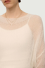 Cashmere Silk Sweater White