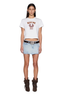 Ksubi Ranch Shrunken SS Tee Vintage White