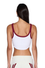 Badge Chloe Crop Tank Off White