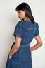 Allude Dress Indigo Denim