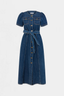 Allude Dress Indigo Denim