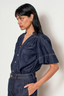 Magnify Top Dark Denim