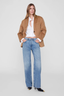 Scott Cropped Shirt White