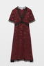 Redoxal Silk Dress Cherry