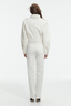 Mossan Cropped Jacket Ivory