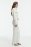 Mossan Cropped Jacket Ivory
